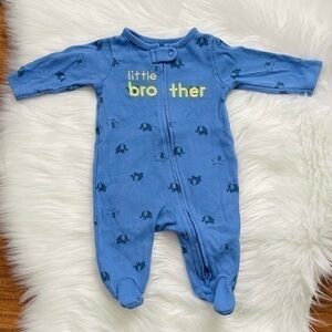 3/$15 Carter’s zippered footed pajamas